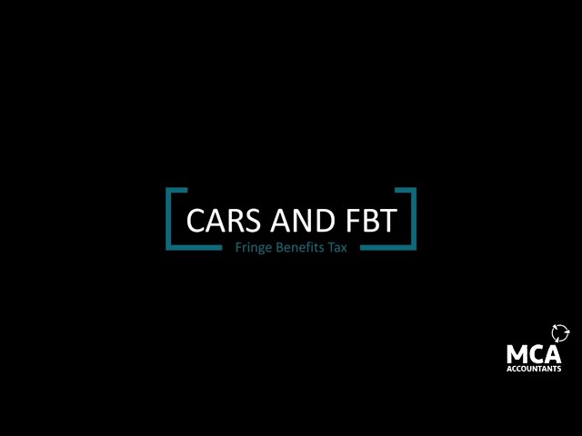 Cars and FBT