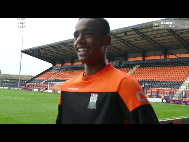 Anthony Fedorov-Uzuagu Pre-Match | Boreham Wood | FA Youth Cup