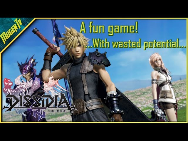Dissidia Final Fantasy NT: Fun game with wasted potential