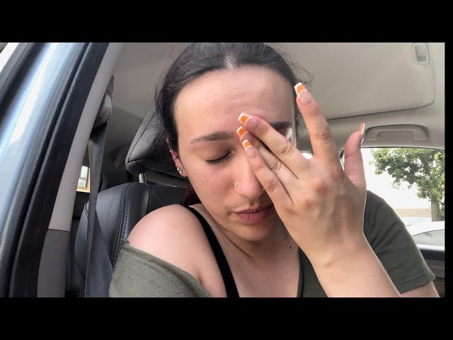 new piercing + getting stranded in a parking lot