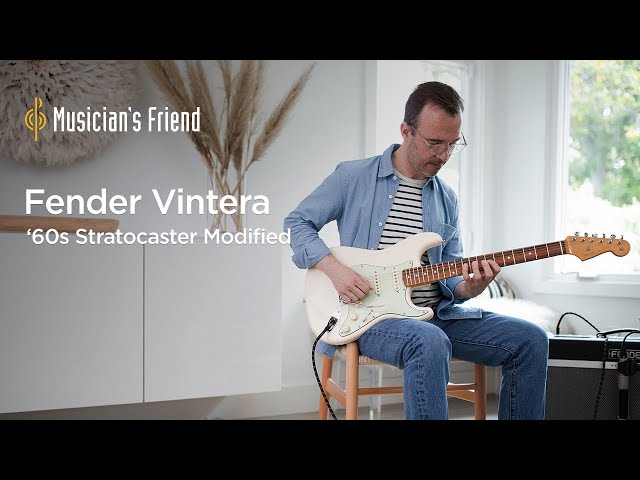 Fender Vintera '60s  Stratocaster Modified Demo - All Playing, No Talking