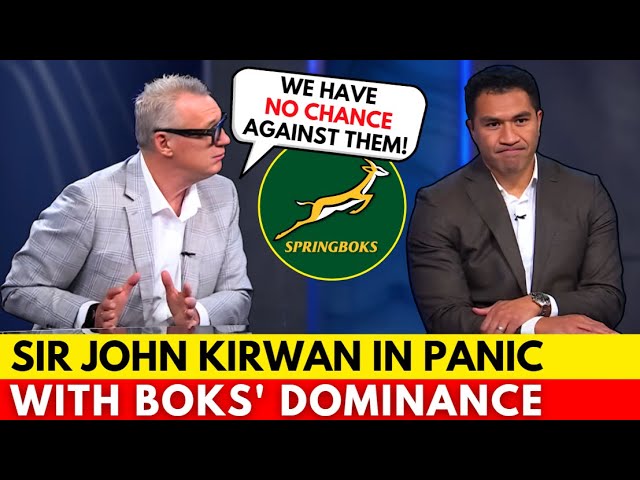 🔥TOTAL DESPAIR: KIRWAN DECLARES THAT THE ALL BLACKS HAVE NO CHANCE AGAINST THE SPRINGBOKS | NEWS