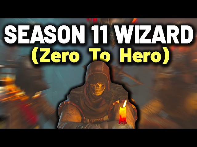 ZERO TO HERO WIZARD SEASON 11! (random trios) - Dark and Darker Gameplay