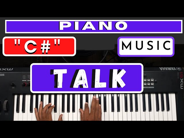 Talk Music on Piano in C Sharp