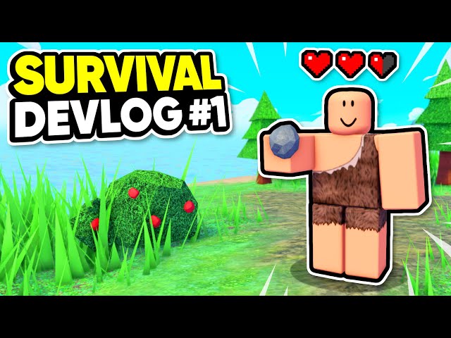 I made a SURVIVAL GAME in Roblox...