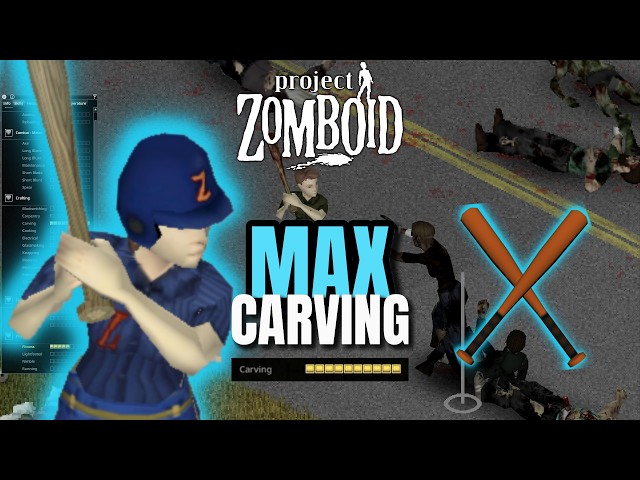How to Level Carving 0-10 | Project Zomboid Build 42.20