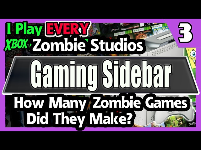 Zombie Studios - How Many Zombie Games Did They Make? Gamming Sidebar #4 (higher bitrate)