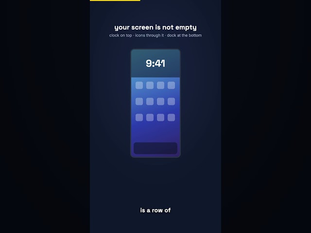 The one band of your wallpaper that is actually visible #shorts