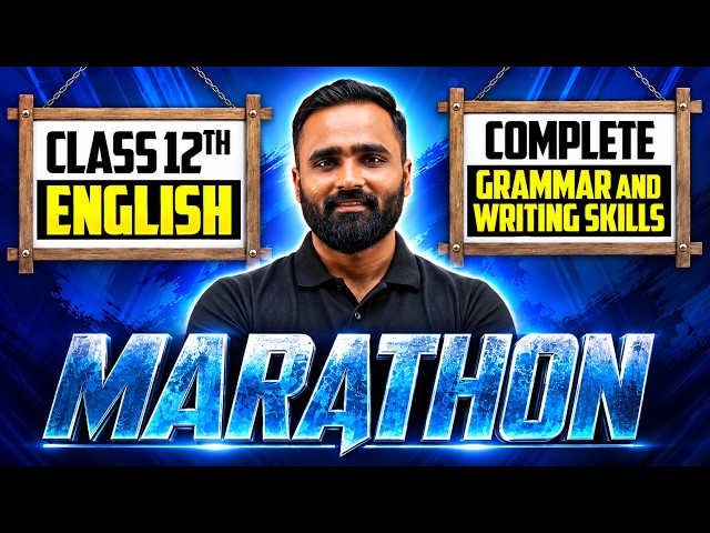 🔴LIVE | Class 12th English Grammar & Writing Skills Marathon|Board Exam 2027|Pradeep Giri Sir