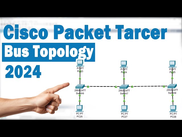 Bus Topology in Cisco Packet Tracer (EXPLAINED)