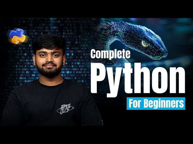 Python Full Course For Beginners 2025 [FREE] 🔥| Intellipaat