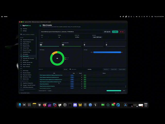 Shopify Bug Bounty Recon with SpyHunt PRO