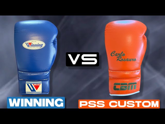 Winning Boxing Gloves VS PSS Custom Japanese Boxing Gloves Comparison Review