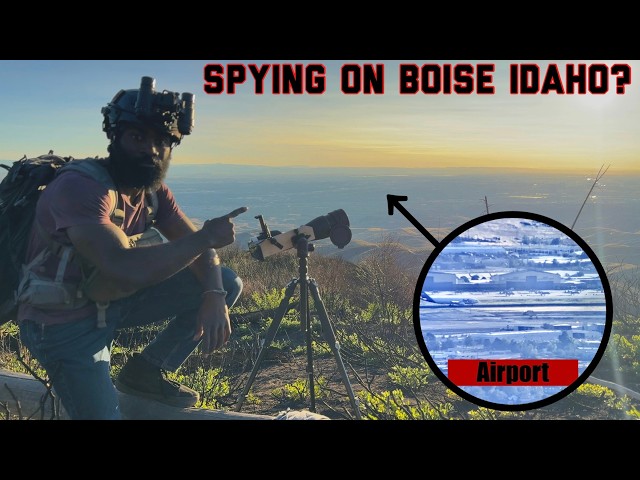 SPYING ON A BIG CITY?