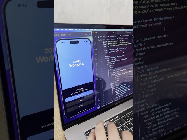 Flutter Zoom Clone #flutter #coding