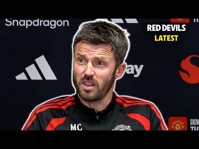 Michael Carrick on passion criticism, Carlos Baleba and Mason Mount | Man Utd v Ipswich | Embargoed