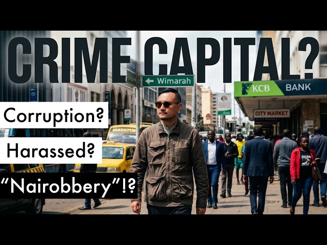Solo Traveller Goes To Nairobi CBD, Kenya: Is This City The CRIME Capital of East Africa? [#140]