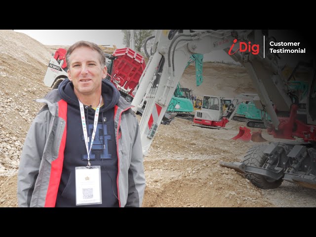 Excavator 2D Machine Control System | iDig Customer Testimonial - Yohan Guillaume, Guillaume TP