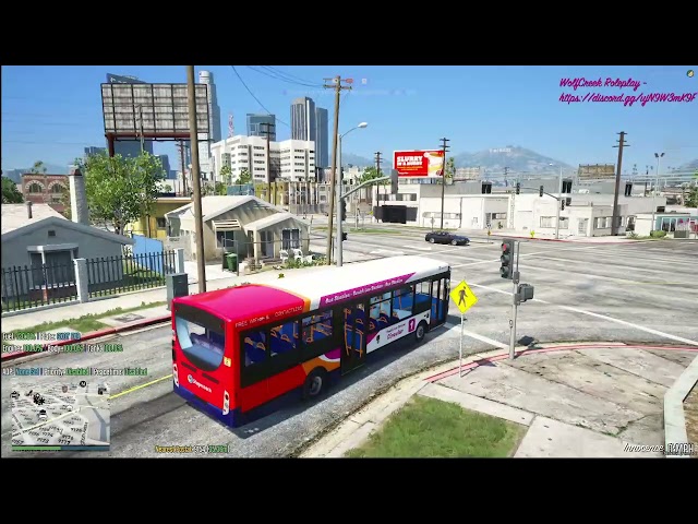 Stagecoach San Andreas | Route Learning | Route 1 | South Los Santos Circular