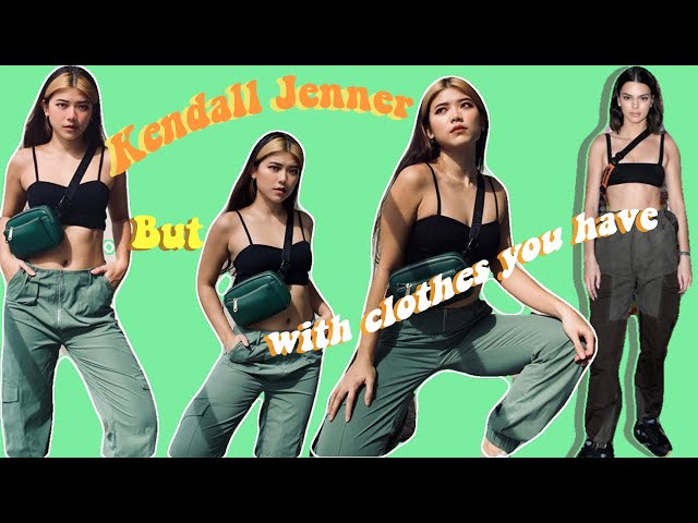 dress like Kendall Jenner but with clothes you have at home| broke girl summer