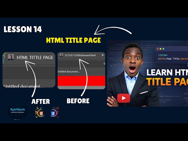 HTML Page Title Explained