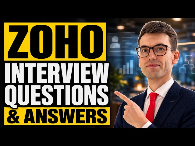 ZOHO Interview Questions & Answers (How to PASS Your Interview!)