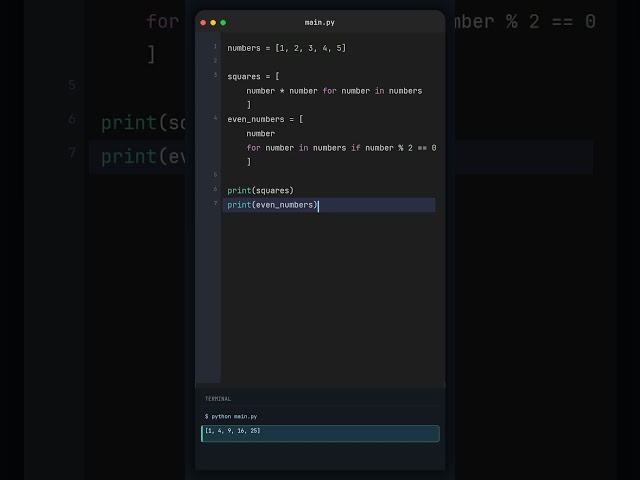 Python List Comprehensions Explained | Python for Beginners