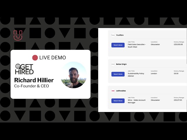 Get Hired - the new way to find Sales jobs