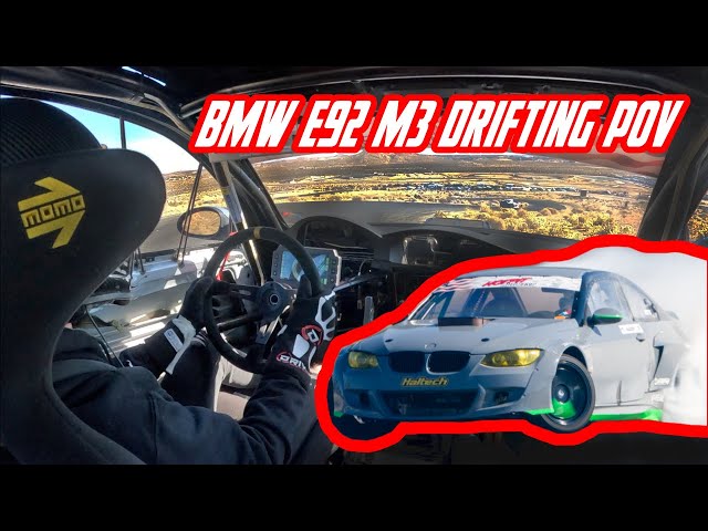 BMW E92 M3 POV Drifting Horse Thief Mile
