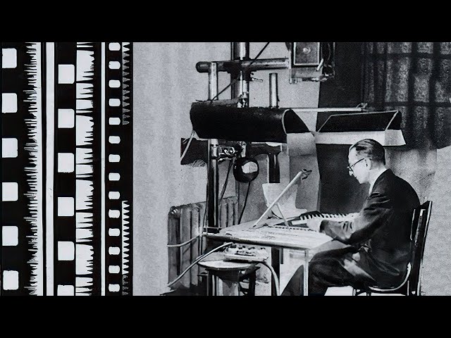 1930s Electronic Music With Animation 4K Restoration "Paper Sound" Nikolai Voinov