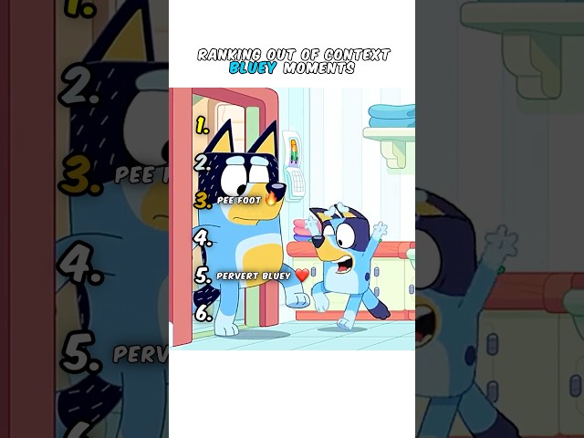 Ranking Bluey Mentality π