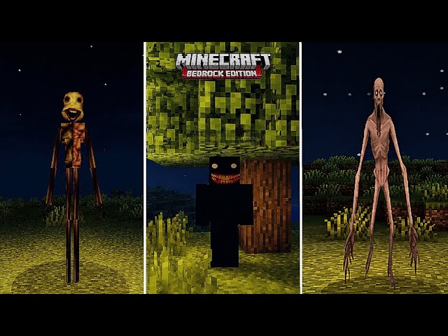 10 Minecraft Horror Mods For Bedrock/Pocket Edition | Minecraft Horror Mods For Bedrock Edition