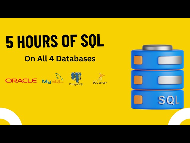 SQL Tutorial for Beginners | Complete SQL Course 2026 (Beginner to Advanced)