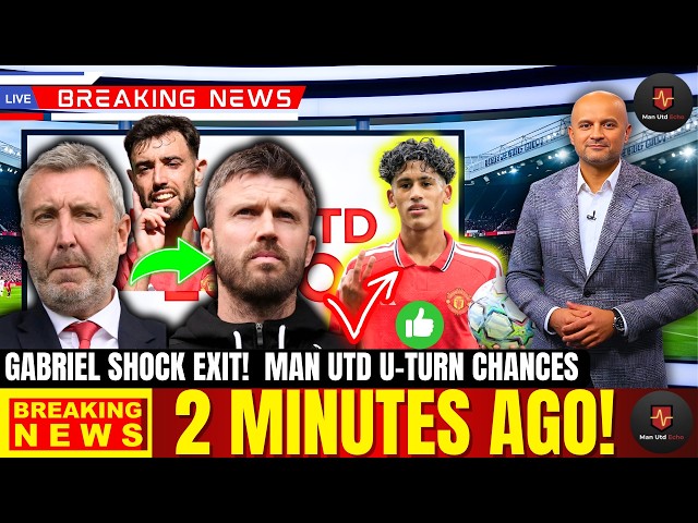 2 MINUTES AGO! 🚨 JJ GABRIEL SHOCK EXIT! ROMANO REVEALS MAN UTD U-TURN CHANCES | INEOS TRANSFER NEWS