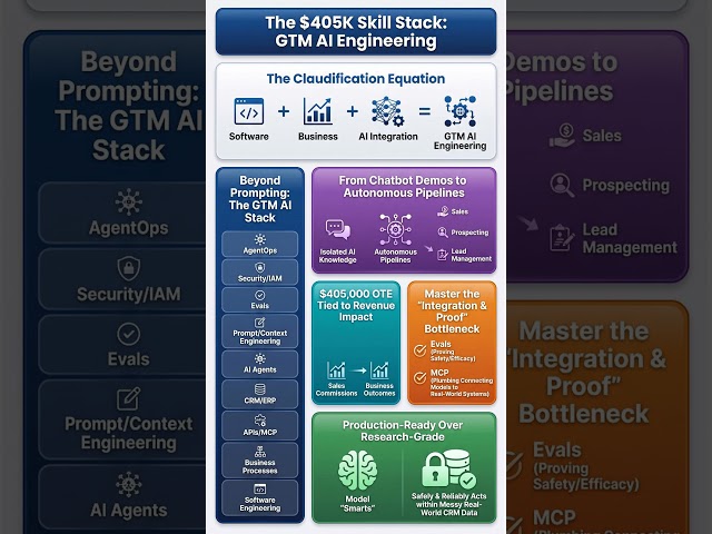 The $405K Skill Stack: GTM AI Engineering