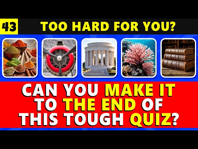 Do You Have Enough Obscure Knowledge To Pass This Quiz? (Brain Gym 43)