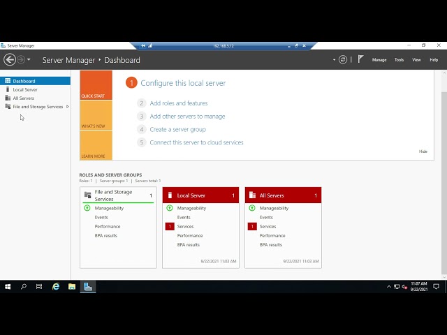 Introducing Server Manager