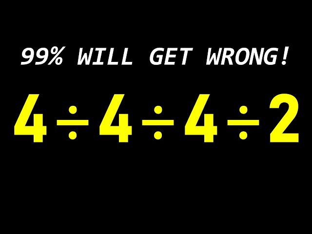 Only 1% Can Solve This Math Problem!