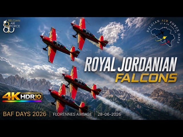 Spectacular Aerobatics by Royal Jordanian Falcons Extra 330LX  , 4Kᵁᴴᴰ [HDR10 60fps] v2