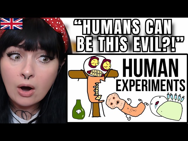 British Girl REACTS to Truly EVIL Human Experiments That Actually Happened