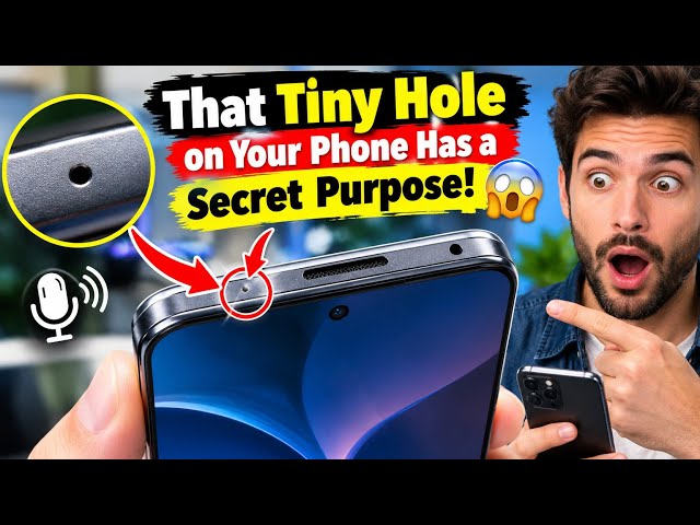 That Tiny Hole on Your Phone Has a Secret Purpose! 🤯📱@SimpleThingsHistories 