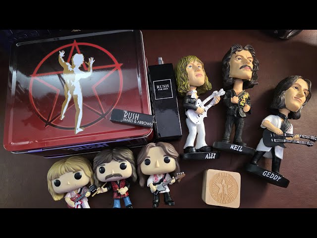 Rush Music Collection: Toys, Merch, Bobbleheads #rush