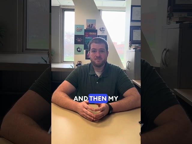 Meet Ben McNamee, Coordinator of First Year Advising