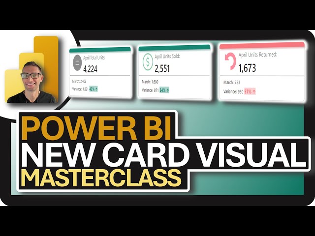 Mastering the New Card Visual: Step-by-Step Tutorial with Reference Labels in PowerBI!