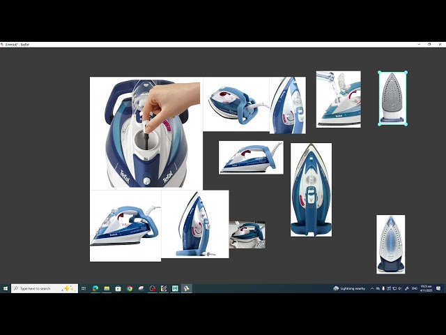 WK5 - Modeling Demonstration Tefal Iron Modeling Process Part 1