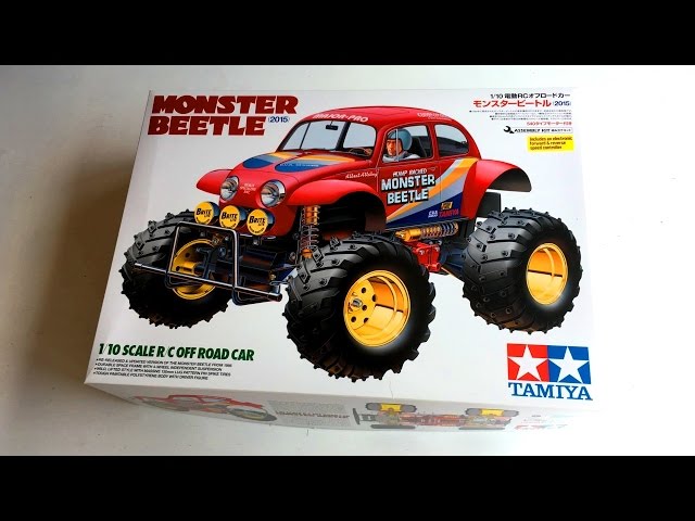 UNBOXiNG the Tamiya Monster Beetle 2015 Assembly Kit #58618