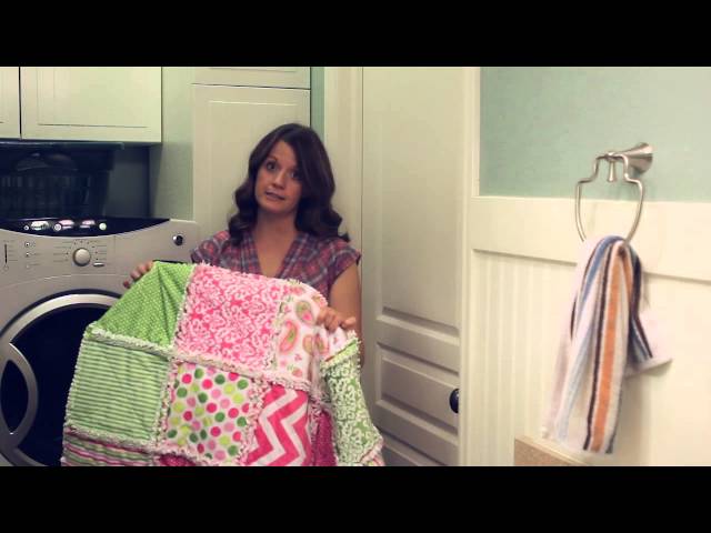 How to wash a rag quilt