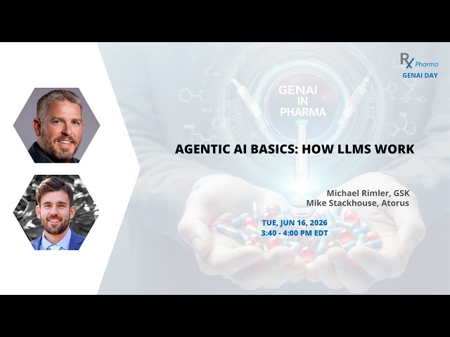Agentic AI Basics: How LLMs Work - Michael Rimler & Mike Stackhouse