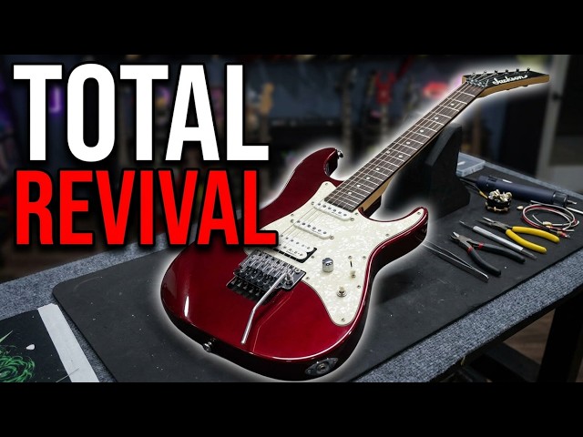 On The Bench - 1994 Jackson Professional JTX STD - Cleaning, Service, and Wiring Update