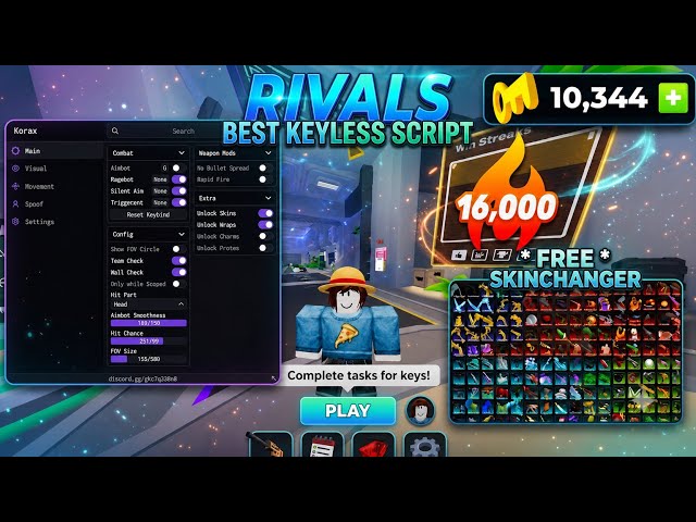 Rivals Keyless BEST FREE Script Pastebin🔥